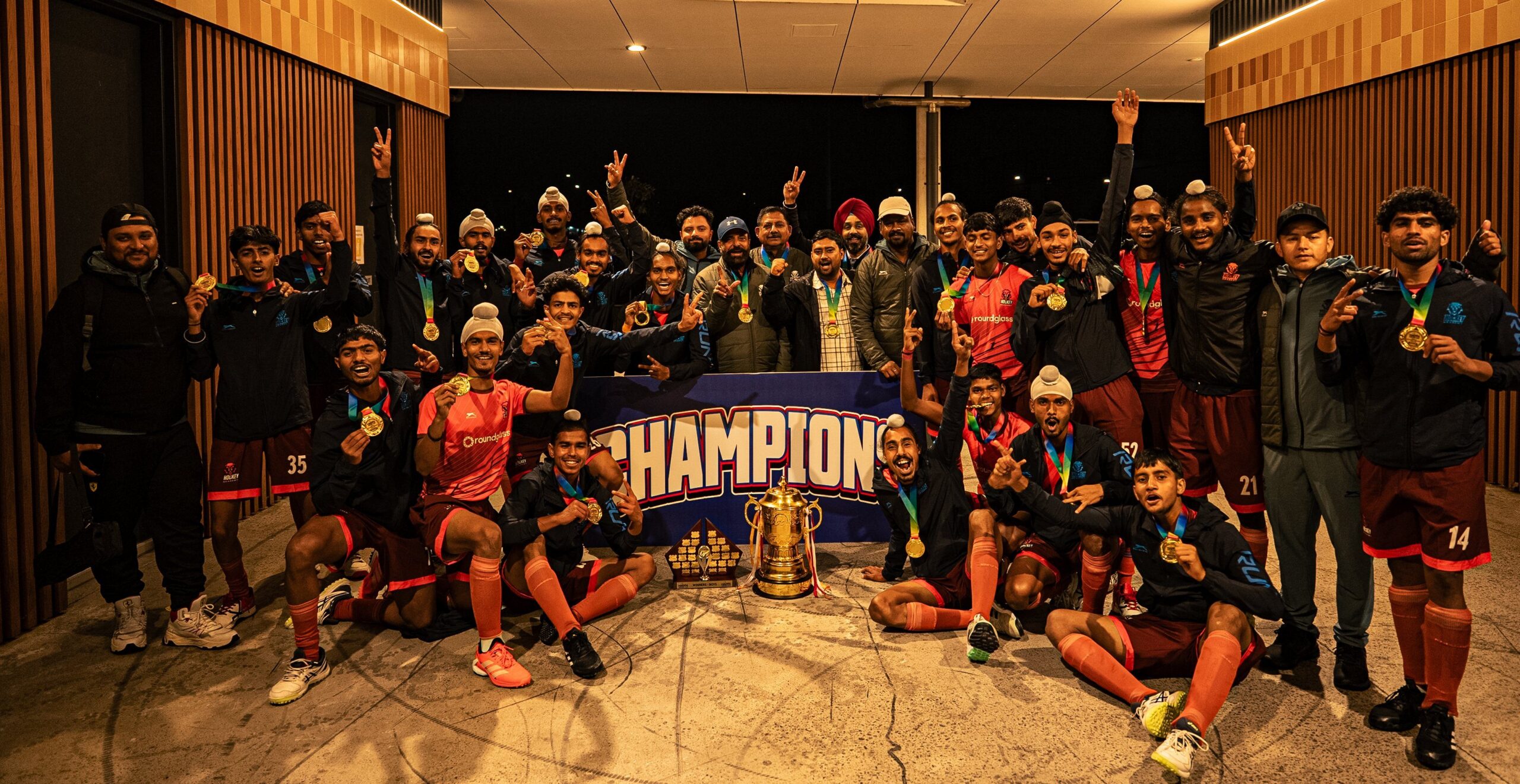 Roundglass Hockey Academy scripts history with title triumph in Sydney