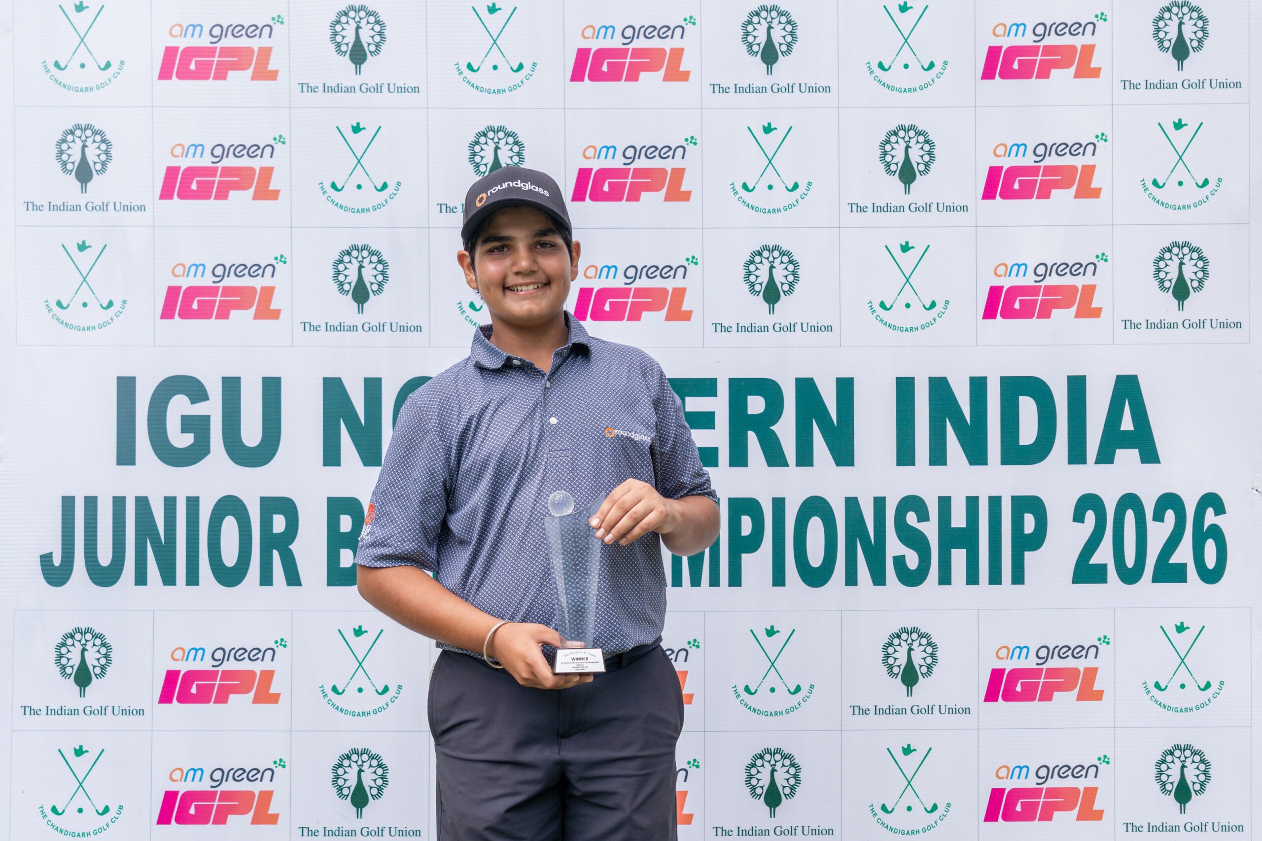 Sohraab Singh Talwar claims Category C title at IGU Northern India Junior Boys Championship