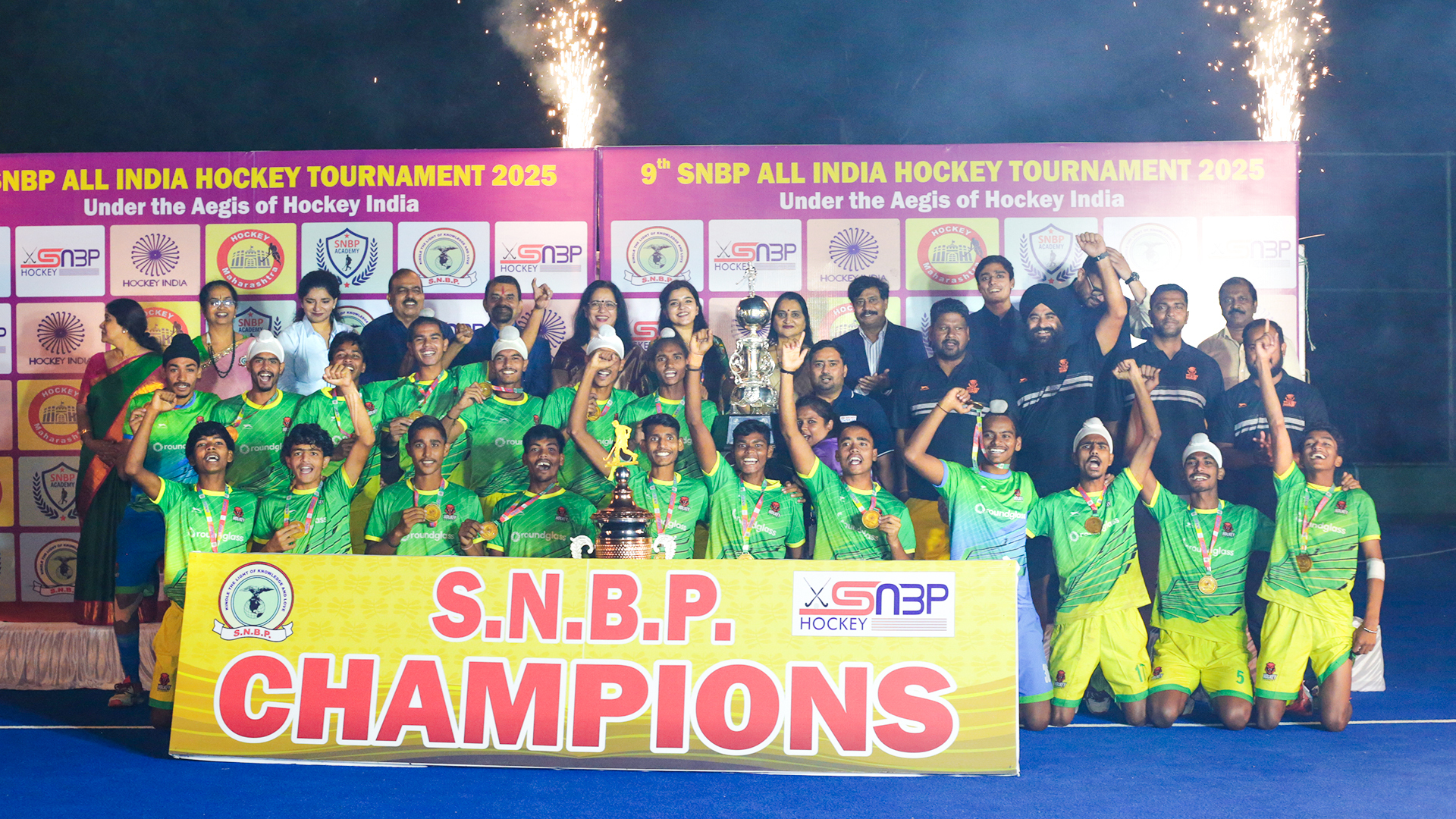 Roundglass Hockey Academy Clinches 2025 SNBP All India Under 16 Boys Title in Perfect Campaign